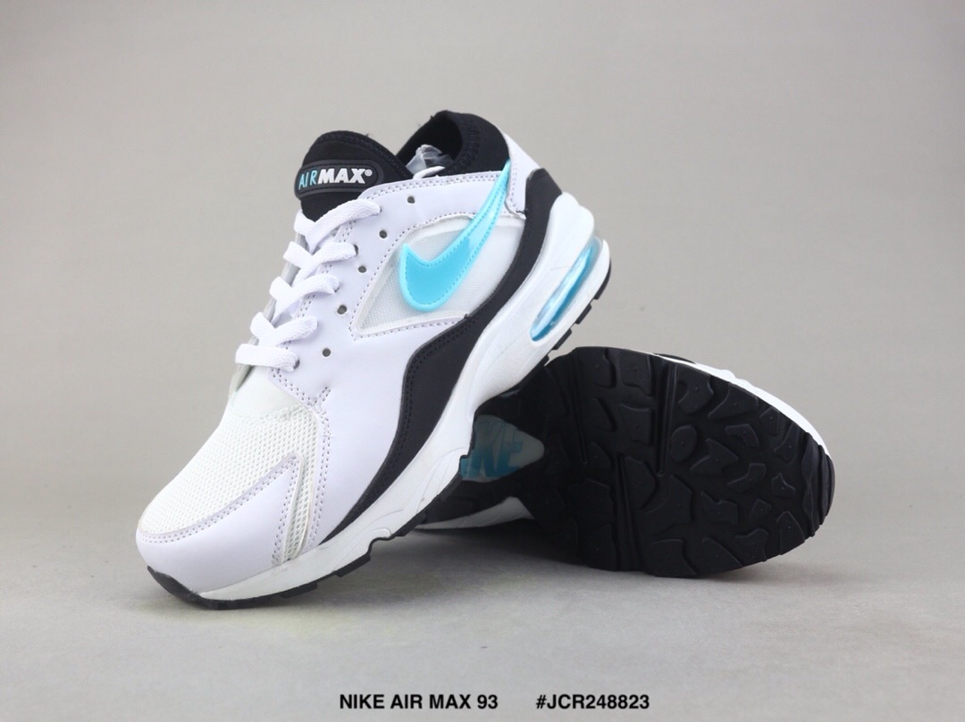Nike Air Max 93 White Jade Black Shoes